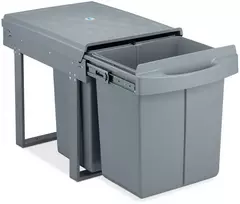 Relaxdays Įmontuojamos šiukšliadėžės 1x 20 l ir 2x 10 l