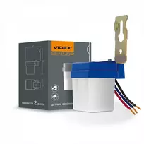 Sutemų sensorius fotorelė 6A fotometrisks, VIDEX VL-SN01 – Automatinis teritorijos apšvietimo įjungimas tamsoje su apkrova iki 6A