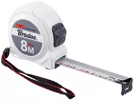 Matavimo ruletė Bradas, 8m/25mm