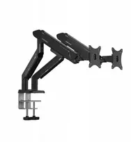 2 monitorių laikiklis AndaSeat Stealth PRO II Duo, 19 cm³, 17–42 colių, juodas