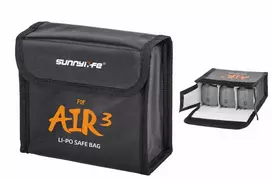 Sunnylife Futerał Dėklas Dėklas 3x Akumuliatorius Bateria Ognioodporny Dji Air 3 / 3s / 3 S / A3-dc599-3