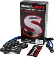 Powertec PowerTEC uždegimo laidai MITSUBISHI ECLIPSE II 4G63 4G63T 95-98 mėlyni
