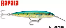 Vobleris Rapala Countdown Magnum CDMAG D Dorado
