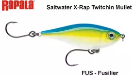 Vobleris Rapala Saltwater X-Rap Twitcnin Mullet SXRTM08FUS Fusilier