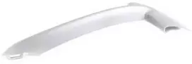 ORIGINALUS OEM BMW X5 F15 Priekinis Bamperis Aliuminio Matinis Apdailos Grotelės Kairė 51117303113