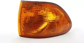 BMW E38 7 serijos priekinis kairysis posūkio signalas su geltonu objektyvu originalus