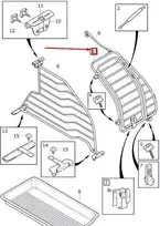 OEM VOLVO V90 BAGAŽO KAIRĖS PUSĖS DURYS 31439135 NAUJAS