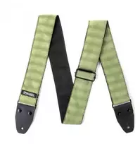 Gitaros diržas Dunlop Designer Jacquard Hexagon Echo Olive
