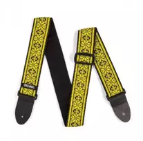 Gitaros diržas Dunlop Jacquard Fillmore Geltona