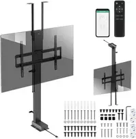 „Maclean“ elektrinis lubinis/grindinis laikiklis, ištraukiamas, 43''-88'', VESA 600x400, maks. 60 kg, 100-240V AC, 50/60Hz