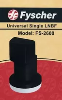 Palydovinės antenos Konverteris Fyscher FS-2600 Universal Single LNBF
