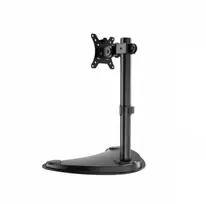Laikiklis Gembird MS-D1ST-04 Monitorius desk stand (rotate, tilt, swivel), 13”-32”, juodas