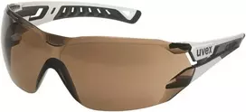 uvex pheos nxt CBR23 safety spectacles anti-fog on the inside, extremely scratch-resistant and chemical-resistant on the outside
