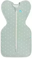Love To Dream Otulacz Swaddle UP - dydis XS - oliwkowy księżyce - ETAP 1 - TOG 1