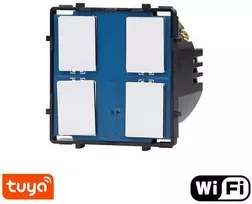 WiFi keturpolis sensorinis jungiklis Feelspot, 1000W