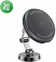 Yesido C306 automob. telefono laikiklis su bevieliu krovimu 15W