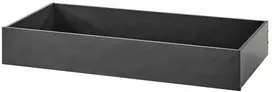 Lovos stalčius Brooklyn, 127 x 60 x 22 cm, ruda / pilka
