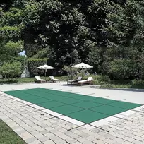 Baseino Apsauginis Uždangalas 5.4x12.8m Žieminis Stačiakampis Tinklelis, Baseino uždangalai