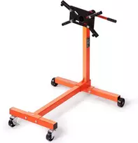 Variklio stovas, 340 kg, sukamas, reguliuojamas, keturiais ratukais, kelimo vežimėlis, variklio laikiklis, automobilių remontui