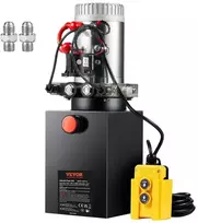 Hidraulinis siurblys savivarčiui, 6l bakas, 12V 1.6kW, dvigubo veikimo, hidraulinė stotis, savivarčio pompa