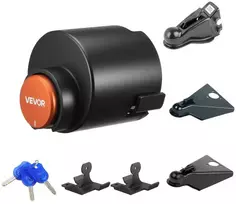 Priekabos Sankabos Užraktas 50.6mm ir 58.6mm, Apsauga nuo Vagysčių, Karavanui, Valčiai