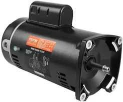 1AG Baseino Siurblio Variklis, 115/230V Pakeitimo Variklis Baseinui, 3450RPM 56Y Flanšinis Variklis, Didelio Efektyvumo Baseino Siurblio Variklis