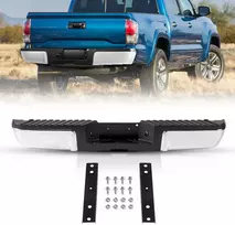 Galinis plieno buferis, skirtas 2008-2016 Ford F250 F350 Super Duty, chromuota apdaila, tvirtas laiptelio buferis, galinis buferis su žibintais