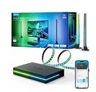 „Govee AI Sync Box Kit 2“ išmaniojo kompiuterio apšvietimo komplektas 27–34 colių + LED panelės