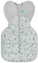 Love To Dream Otulacz Swaddle UP - dydis S - oliwkowy, księżyc - ETAP 1 Extra Warm