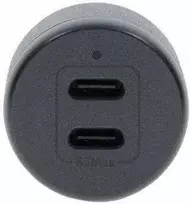 Otterbox OB standartinis automobilio įkroviklis 65W/2 USB-C - juodas