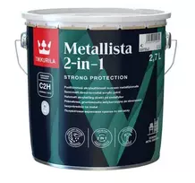 Tikkurila DAŽAI METALUI 2IN1 C BALTA 2,7L