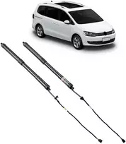 VW Sharan galinio dangčio dujiniai amortizatoriai 590N, 2 vnt., elektrinio bagažinės pakėlėjo atramos, spyruoklės
