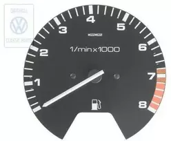 Vag Tachometras Golf Mk2 Jetta Mk2 86 87 88 89 Originalus 191919253E
