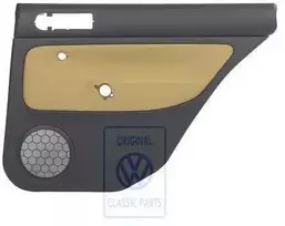 Vag Bora Golf Mk4 Durų Apsauga Juoda Geltona Originalus 1J9867212QGRE