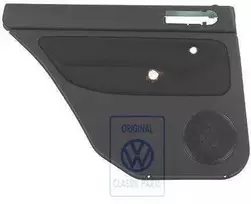 Vag Bora Golf Mk4 Durų Apsauga Juoda Juoda Originalus 1J9867211QHRP