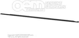Vag Stiklo Valytuvo Hermetikas Satin Juoda Volkswagen Lupo 6E 1999-2006 Originalus 6E0837477B41