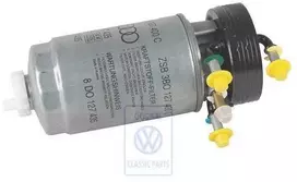 Vag Kuro Filtras Su Flangom Passat B5 1997 2002 Originalus 3B0127400C