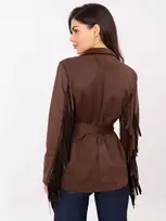 Rue Paris Paltas moterims -IT-PL-5792.33-ruda
