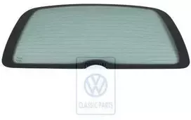 Vag Šaran Mk1 1996 2000 Šildomas Galinis Stiklas Originalus 7M0845499B