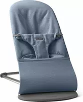 BabyBjorn Bliss - leżaczek dziecięcy | Woven Mėlyna Melange