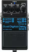 Boss SDE-3 dvigubas skaitmeninis delsos pedalas