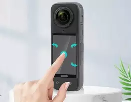 PULUZ Grūdinto stiklo plėvelė Insta360 X4