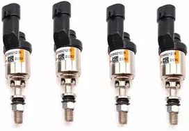 DN Autogas Parts BRC tipo 4 vnt. oranžinių purkštukų su sriegiu komplektas