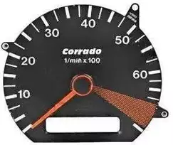 Vag Tachometras Volkswagen Corrado 50 1989 1995 Originalus 535919253F