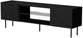 Laikiklis Cama Meble Cama EF LUCCA TV cabinet 180x40x59 juodas