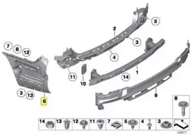 Bmw 7 F01 F02 Galinio Kairio Pakabos Originalus 51127183885