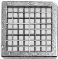 Preso peilio pjovimo bloko ašmenų grotelės pjaustytuvei Sammic CF-5 12x12 mm