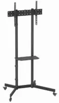 Laikiklis Gembird Televizoriaus stovas, mobilus ant ratukų (reguliuojamas pakreipimas), 37" - 70"