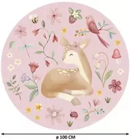 Little Dutch Apvalus sienos lipdukas 'Fairy Wonders'