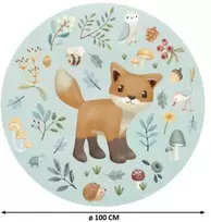 Little Dutch Apvalus sienos lipdukas 'Forest Wonders'